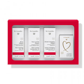 Dr. Hauschka gift set with body oils and organic soap Dr. Hauschka gift set with body oils and organic soap
