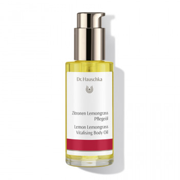 Dr. Hauschka Zitronen Lemongrass Pflegeöl: strafft & aktiviert die Haut, auch bei Neigung zu Cellulite Dr. Hauschka Zitronen Lemongrass Pflegeöl: straffend, auch bei Cellulite